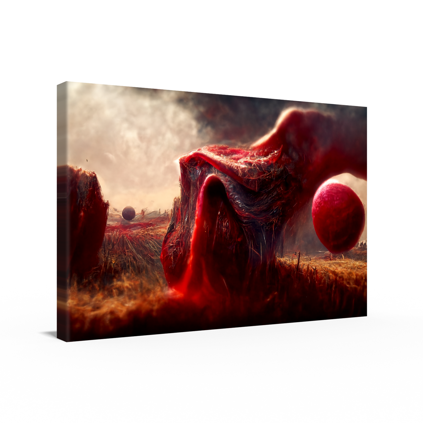 Alien Landscape Alpha Hanging Wall Art