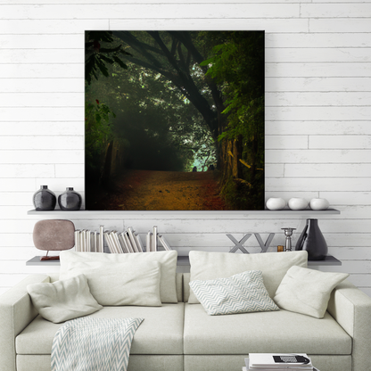 Classic Forest Path Hanging Wall Art