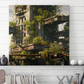 Skyscraper Garden Hanging Wall Art