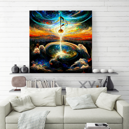 Music is Magic Hanging Wall Art