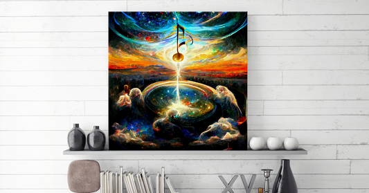 Music is Magic Hanging Wall Art