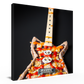 Deluxe Pizza Guitar Hanging Wall Art