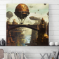 Steampunk Waterfall Landscape Hanging Wall Art