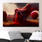 Alien Landscape Alpha Hanging Wall Art