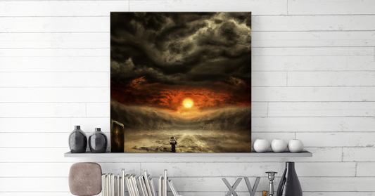 Last Grave of the Apocalypse Hanging Wall Art