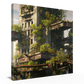 Skyscraper Garden Hanging Wall Art