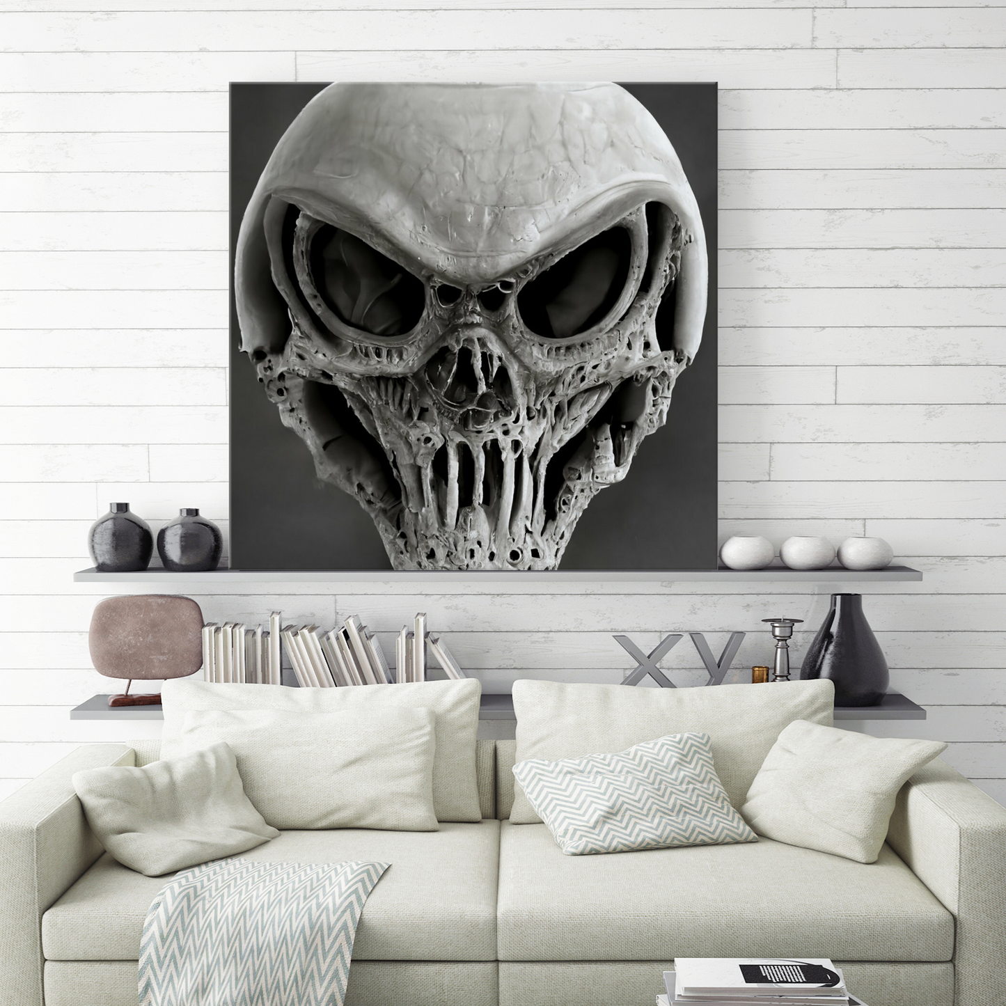 Alien Skull Epsilon Hanging Wall Art