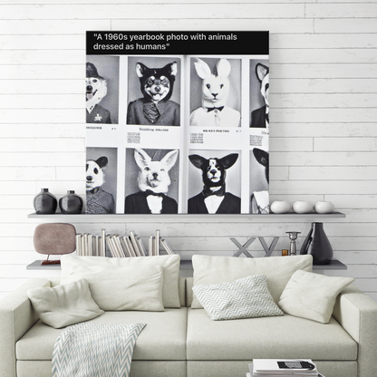 Dog Yearbook Hanging Wall Art